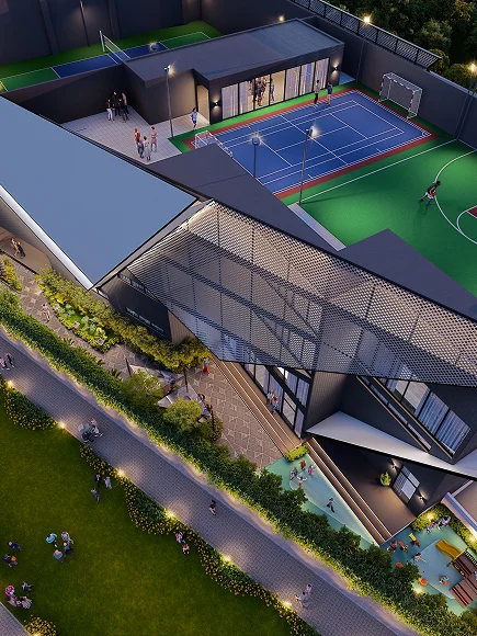 Club amenity view
